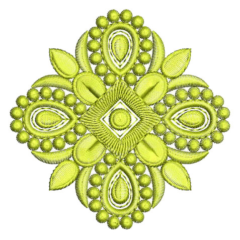 Handkerchief Applique Embroidery Design 25379