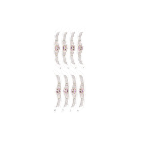 Heart Pattern Fancy Juti Embroidery Design