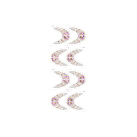 Heart Pattern Fancy Juti Embroidery Design