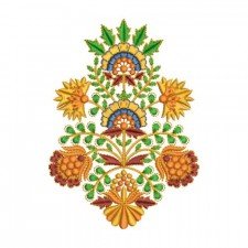 Hungarian Floral Elegance Embroidery Design Hungarian Floral Elegance Embroidery Design