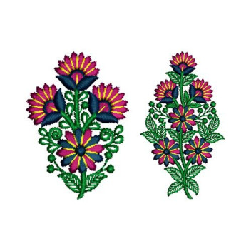 Hungarian Floral Pattern Embroidery