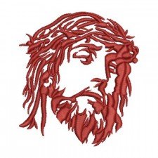 Jesus Christ Silhouette Embroidery Design Jesus Christ Silhouette Embroidery Design