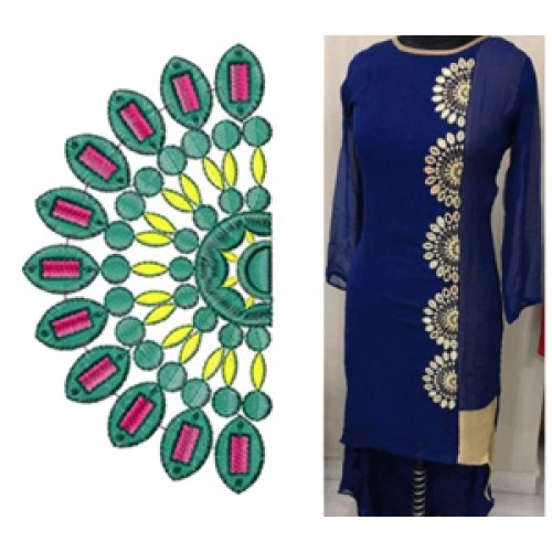 Kameez Embroidery Patch Designs
