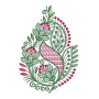 Kashmiri Shawl Embroidery Design