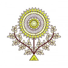 Kurti Patch Machine Embroidery Design