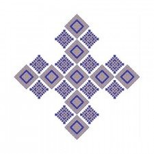 Large Zmijanje Geometric Embroidery Design Large Zmijanje Geometric Embroidery Design