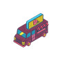Little Blue Truck Embroidery Design