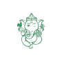 Lord Ganesha Embroidery Design