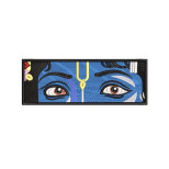 Lord Krishna Eyes Rectangular Machine Embroidery Design