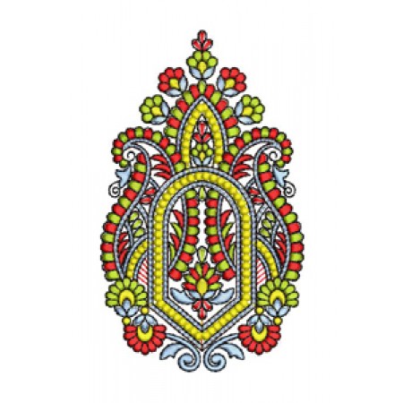 Machine Embroidery Patch Design