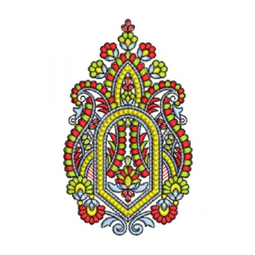 Machine Embroidery Patch Design