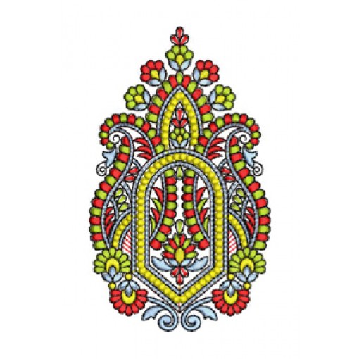 Machine Embroidery Patch Design