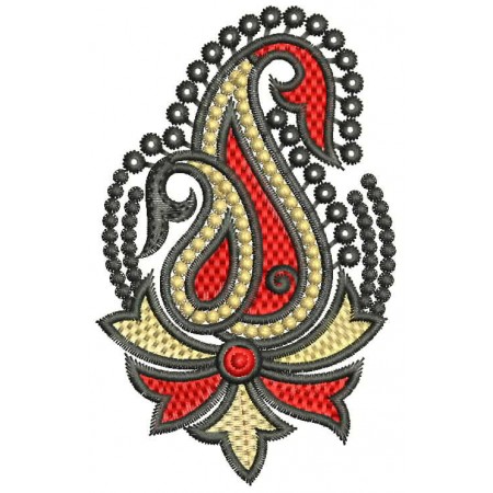Machine Embroidery Patch Design 26377