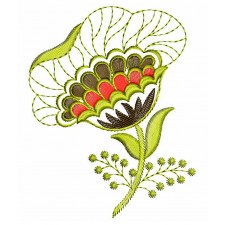 Machine Embroidery Patch Design 26434