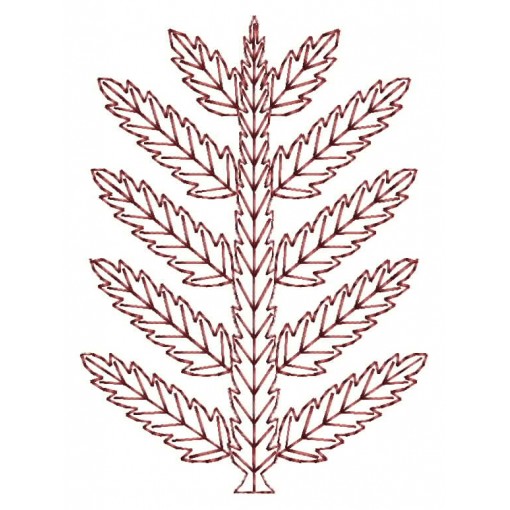 Machine Embroidery Tree Design 26447