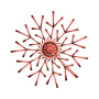 Machine Embroidery Christmas Red Star