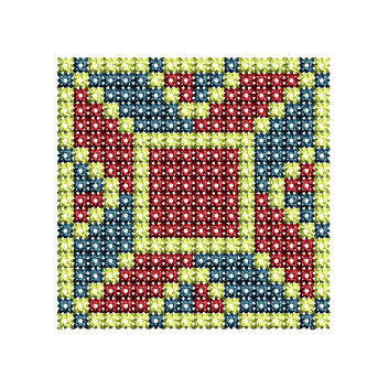 Machine Embroidery Cross Stitch Design