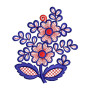 Bold Folk Floral Machine Embroidery Design