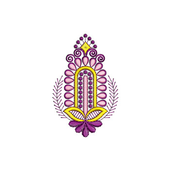 Machine Embroidery Patch Pattern
