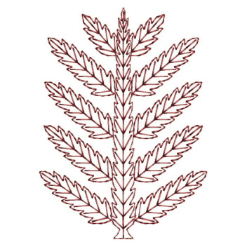 Machine Embroidery Tree Design 26447