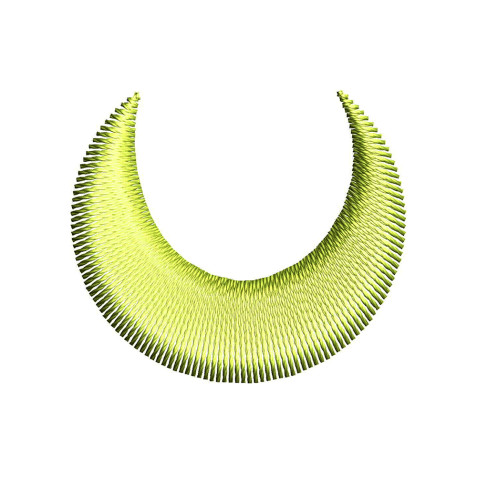 Maharashtrian Chandrakor Bindi Embroidery