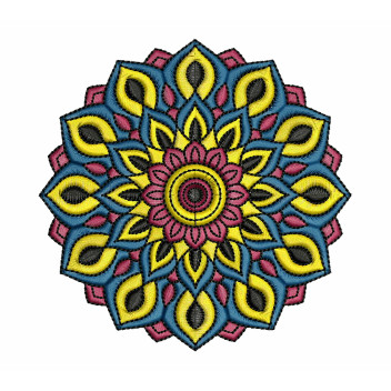 Mandala Design For Embroidery Machine