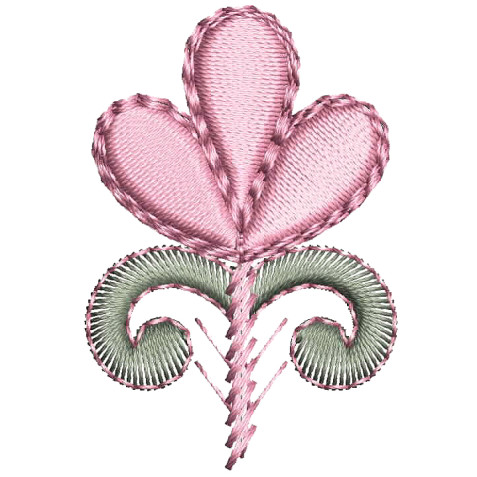 Mask Applique Embroidery Design 25498