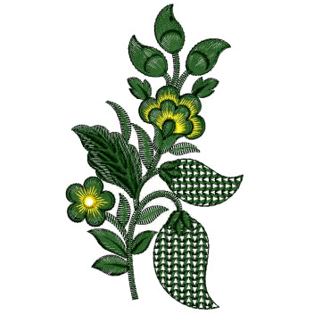 Mat Applique Embroidery Design 25488