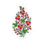 Mexican Embroidery Patch For Poncho Dress