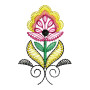 Mexican Flower Embroidery
