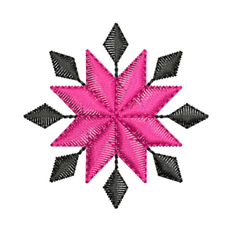 Mini Flower Embroidery Design