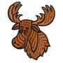 Moose Head Embroidery Design