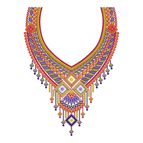 Rani Haar embroidery design