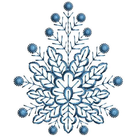 Outline Border Applique Design 25980