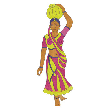 Panihari Embroidery Design For Blouse