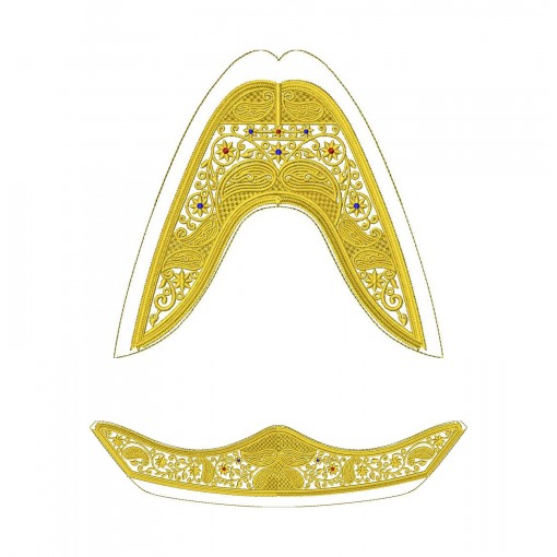 Party Wear Embroidery Jutti Design