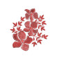 Petite Botanical Study - Single Color Embroidery Design