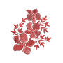 Petite Botanical Study - Single Color Embroidery Design