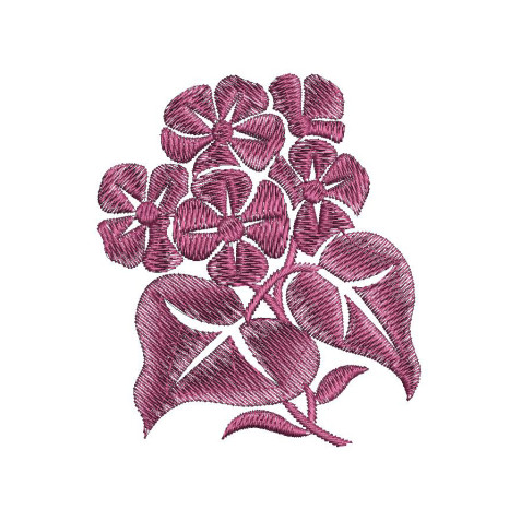 Petite Pink Blush - Floral Cluster Embroidery Design