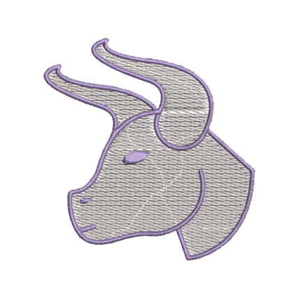 Pit Bull Embroidery Design