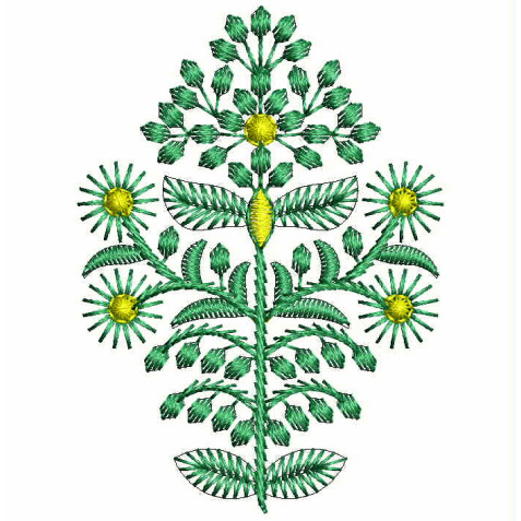 Poinsettia Flower Applique Design 24867
