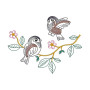 Fall Leaves Machine Embroidery Design