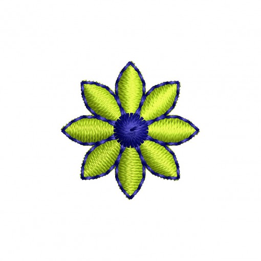Rocky Mountain Flora - Delicate Columbine Embroidery Design 
