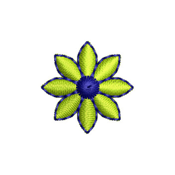 Rocky Mountain Flora Delicate Columbine Embroidery Design