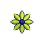 Rocky Mountain Flora Delicate Columbine Embroidery Design