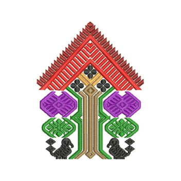 Russian Ornament Vector Royalty Embroidery Design