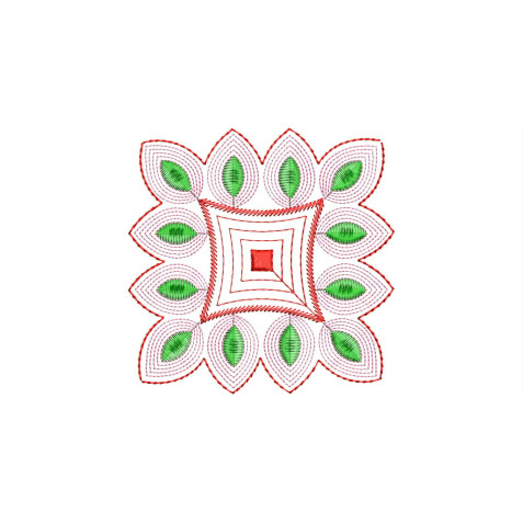 Selby Skirt Cording Patch Embroidery Design