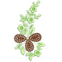 Shirt Appliuqe Embroidery Design 25482