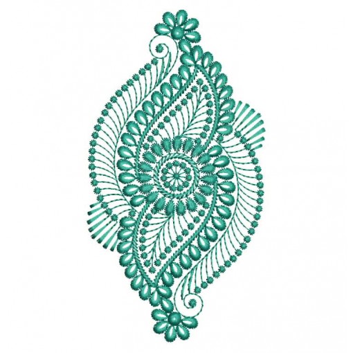 Shower Curtain Embroidery Design