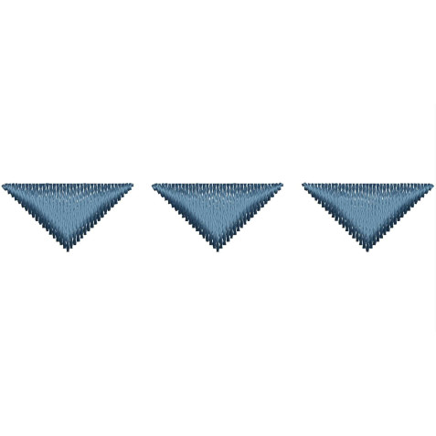 Lupului In Regular Flat Stitch